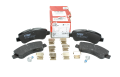 Bromsbelägg Citroen Peugeot 1646186180 GDB1677 TRW