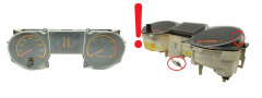 Hastighetsmätare Mitsubishi Pajero Montero MB723900 61058