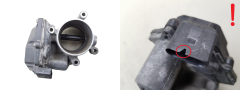 Spjällhusventil 03L128063R A2C31762900 VWAG 3060