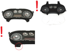 Hastighetsmätare Fiat Punto Evo 51852796 503003060200 53619