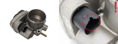 Spjällhusventil Renault 8200171134 8200190230 1.6 16V 2