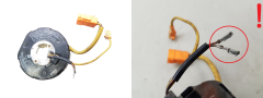 Airbag-glidring Opel 90491755 GM
