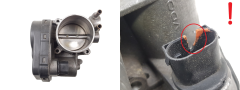 Spjällhusventil Mercedes-Benz A1661410225 408.238/127/002 1230