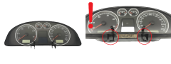 Hastighetsmätare VW Passat B5 3B0920825A 49951