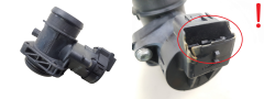 Spjällhusventil Ford 9643836980 25344296 1.6 TDCI Delphi 3129