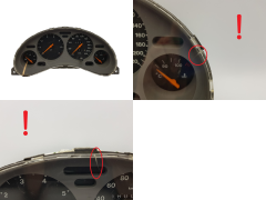 Hastighetsmätare Opel Corsa 90534403 81117906 2009