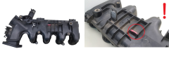 Insugningsgren 0361N3 9653808680 1.6 HDI 16v TDCI Citroen Peugeot Ford S1