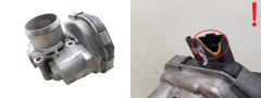 Spjällhusventil Citroen Peugeot 9673534480 1.6 HDI Delphi 2521