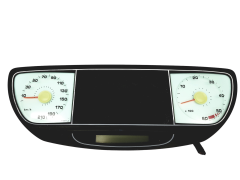 Hastighetsmätare Ulysee Phedra C8 807 1495744080 PSA 30082