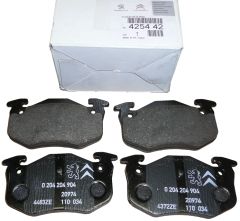 Bromsbelägg Bak Original Citroen Peugeot ZX Saxo Xsara 206 425490