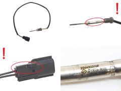 Avgastemperatursensor 226400396R Master 3 Movano 2 2.3 dCi