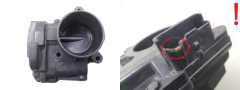 Spjällhusventil V757669780-05 A2C53279370 PSA Mini 1564