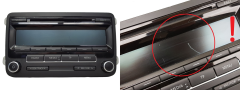 CD-radio VW 1K0035186AQ 7642272360 Bosch