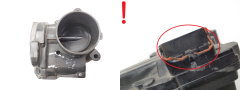 Spjällhusventil V757669780-04 A2C53279370 PSA Mini 1521