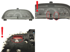 Hastighetsmätare Renault Laguna 1 7700416806 C 50813