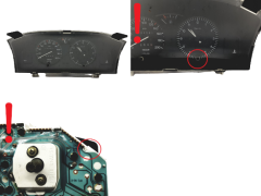 Hastighetsmätare Citroen ZX 9602824980 49752