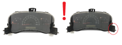 Hastighetsmätare Fiat Panda 46801545 503000360300 58503
