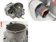 Spjällhusventil Renault 8200171134 8200190230 1.6 16V 3
