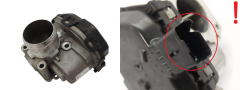 Spjällhusventil PSA Ford 9807238580 V29039645 1.6 HDI 3