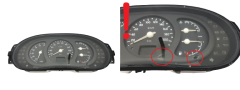 Hastighetsmätare Renault Clio 2 7700410432 G 54335