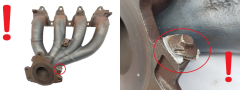 Avgasgren 8200137449 138083 Renault 1.8 2.0 16v 1083