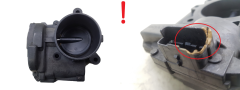 Spjällhusventil V757669780-02 A2C53279370 PSA Mini 1677