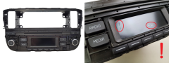 CD-radio VW UP! 1S0035156 Citigo Mii 1295