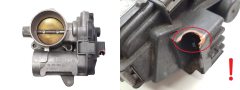 Spjällhusventil Citroen Peugeot 9647925480 50SMP1 1635W2 1490