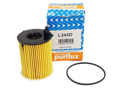 Oljefilter Citroen Peugeot 1109AY L343D Purflux