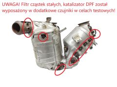 Katalysator DPF 8201727028 208A06131R 2.0dCi Renault