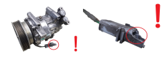 AC Kompressor 8200953359 SD6V12 1918 Sanden Renault Nissan 1031