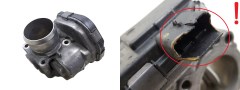 Spjällhusventil Citroen Peugeot 9673534480 1.6 HDI Delphi 3043