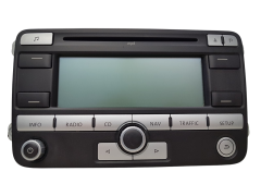 Radio Cd Mp3 Spelare Navi VW Passat 1K0035191D 7612002044 Blaupunkt