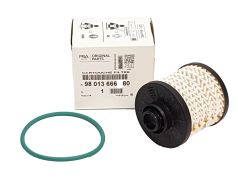 Bränslefilter Citroen Peugeot 1.6 HDI 9801366680 Ny Original