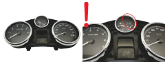 Hastighetsmätare Peugeot 206+ 9666636980 Magneti 52665