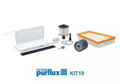 Filteruppsättning Gör Renault KIT19 165462862R Purflux