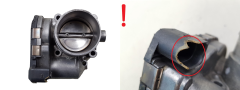 Spjällhusventil VWAG 1.8T 06B133062B 0280750009 Bosch 1752
