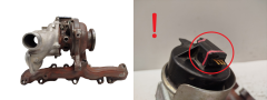 Turboladdare 2.0 TDI VW Audi Seat Skoda 04L253010T