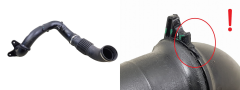 Luftslang 165761592R Renault Master 3 2.3 dci