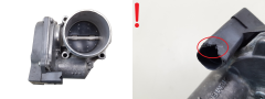Spjällhusventil 06F133062G A2C53044094 VWAG VDO 2493