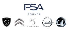 Stötfångarfäste Sats Bak Original 1680024680 Citroen Peugeot