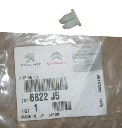 Fästclips Wspornika Zderzaka Ny Original 6822.J5 6822J5 Citroen C1 Peugeot 107