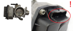 Spjällhusventil Citroen Peugeot 9648053780 408239823003 1.8 2.0 2
