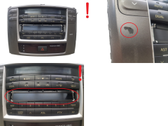 Kontrollpanel Radio A/C Lexus IS 758950