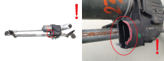 Torkarmekanik Fram Volkswagen Golf 5H1955023A 3397022313