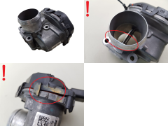 Spjällhusventil 9807238580 V29039645 PSA Ford 1.6 HDI 2598