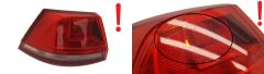 Lampa Vänster Bak VW Golf 7 5G9945095C 0km