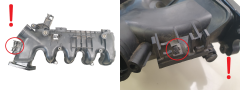 Insugningsgren 0361N3 9653808680 1.6 HDI 16v TDCI Citroen Peugeot Ford s21