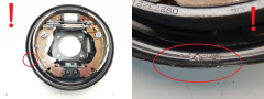 Skivskyddsplåt Szczęk Höger Bak 440007365R 440000396R Dacia Sandero 3 0km