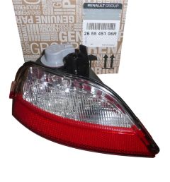 Lampa Höger Ny Original 265545106R Dacia